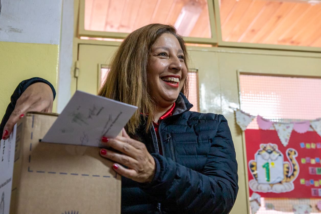 En Bariloche, Arabela Carreras habló de un “voto de esperanza”