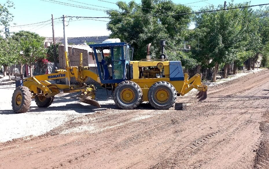 Reparación de calles en barrio Don Bosco