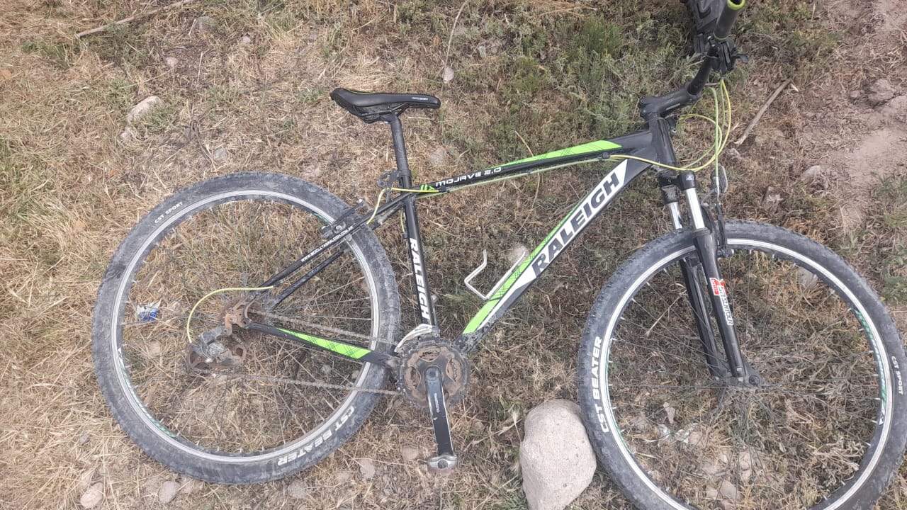 Recuperan en Mainqué una bicicleta hurtada