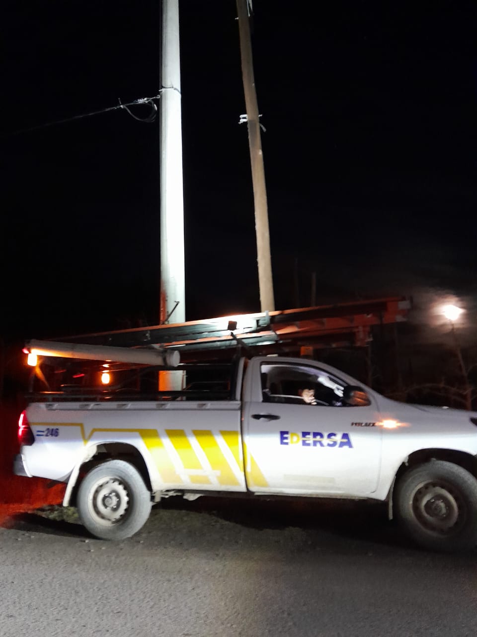 Robaron cerca de 1000 metros de cable de media tensión en zona rural de Regina