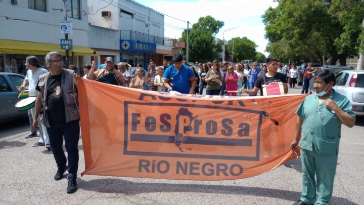 Salud pública de Río Negro lleva adelante su segundo día de paro