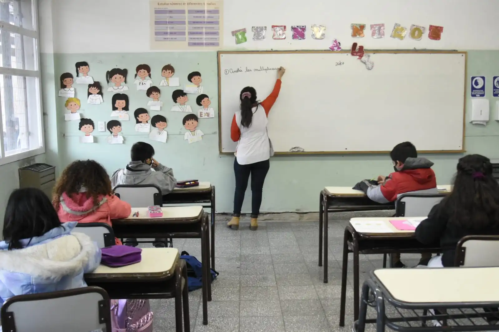 La asistencia de docentes a sus escuelas superó el 50% en el turno mañana