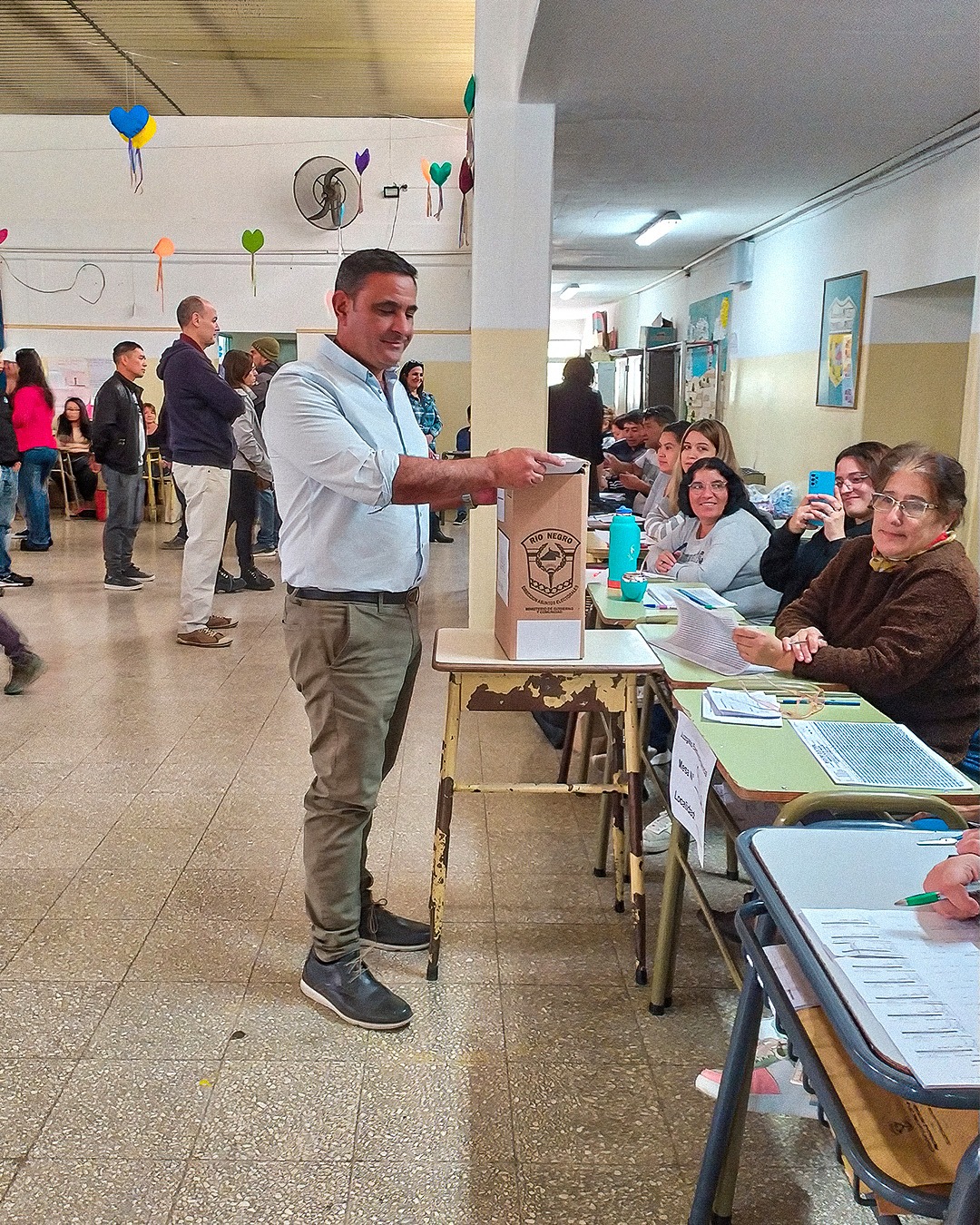 🗳️ De Turris: “Que el resultado realmente sea lo mejor para el desarrollo de nuestra localidad independientemente de quien sea el partido gobernante”.