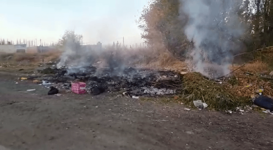 Inspecciones y multas por depósito y quema residuos en lugares no autorizados