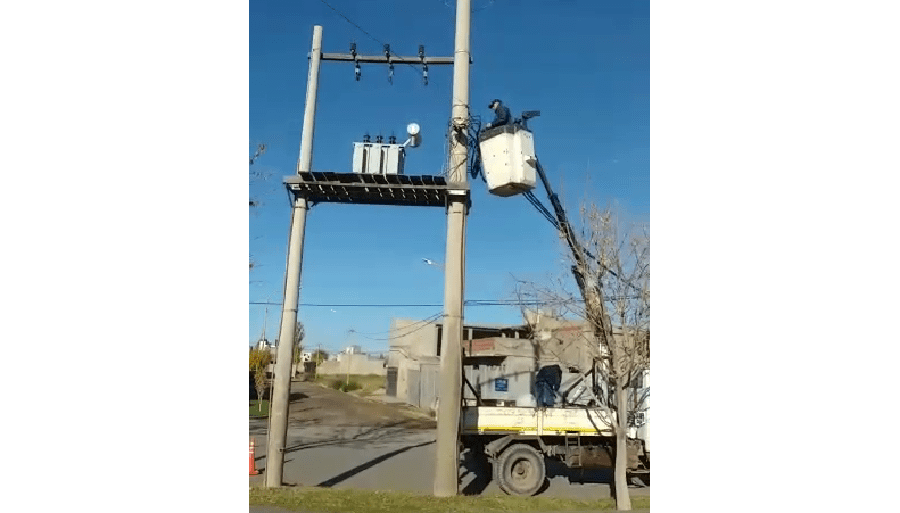 Robo de cables en el Paseo del Arroyo