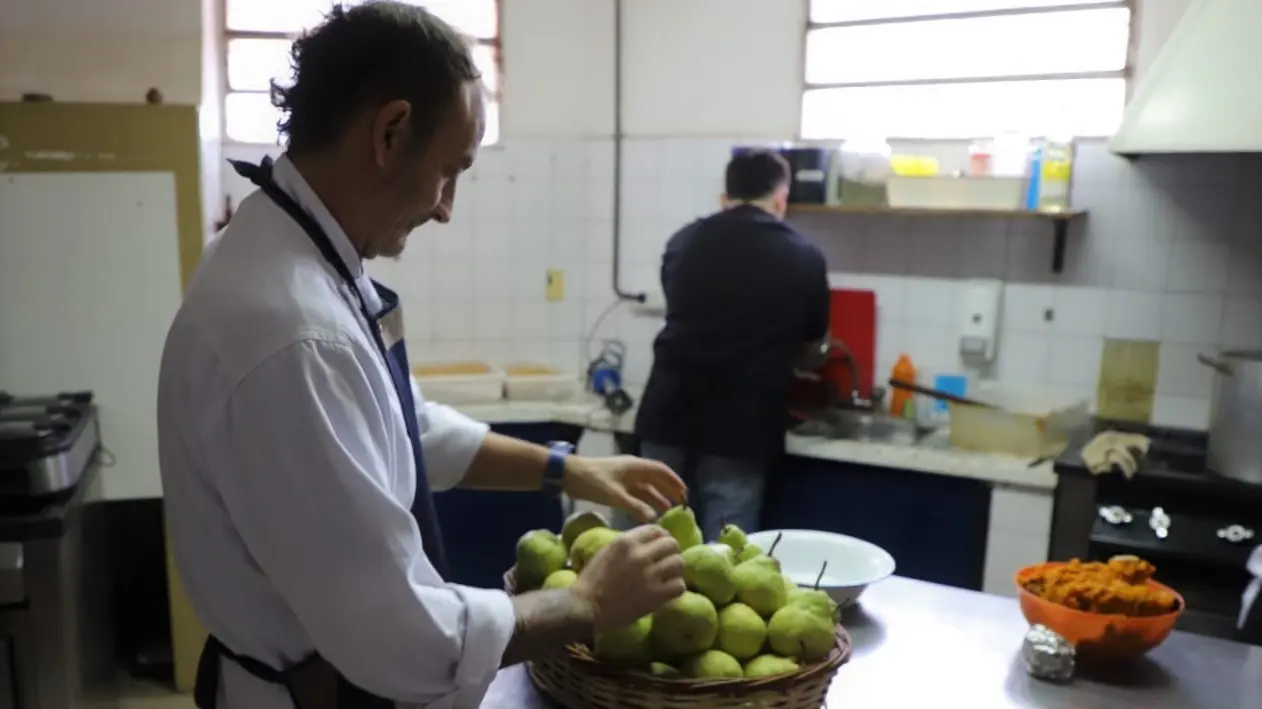 Huergo es una de las localidades que recibe frutas y verduras en comedores escolares