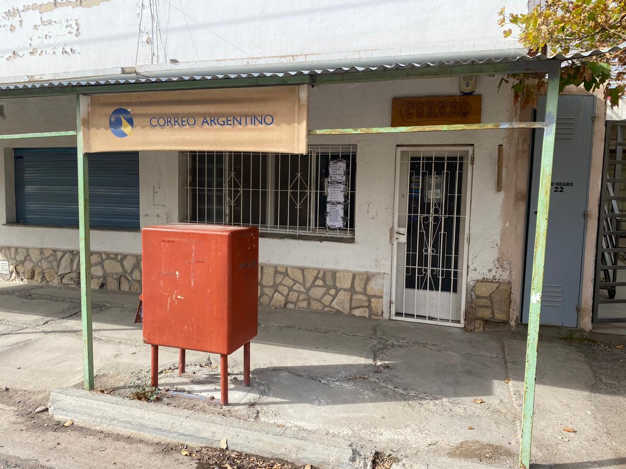 Preocupación por el cierre de la sucursal del Correo Argentino en Chichinales