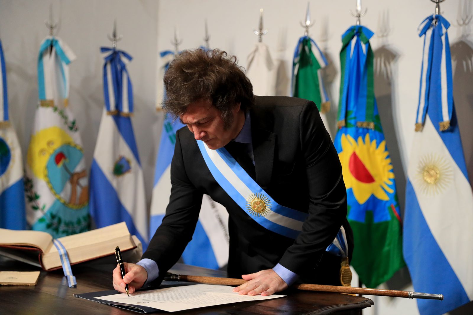 Javier Milei: “Quienes suscriben este Pacto están respondiendo al llamado que les hace el pueblo argentino”