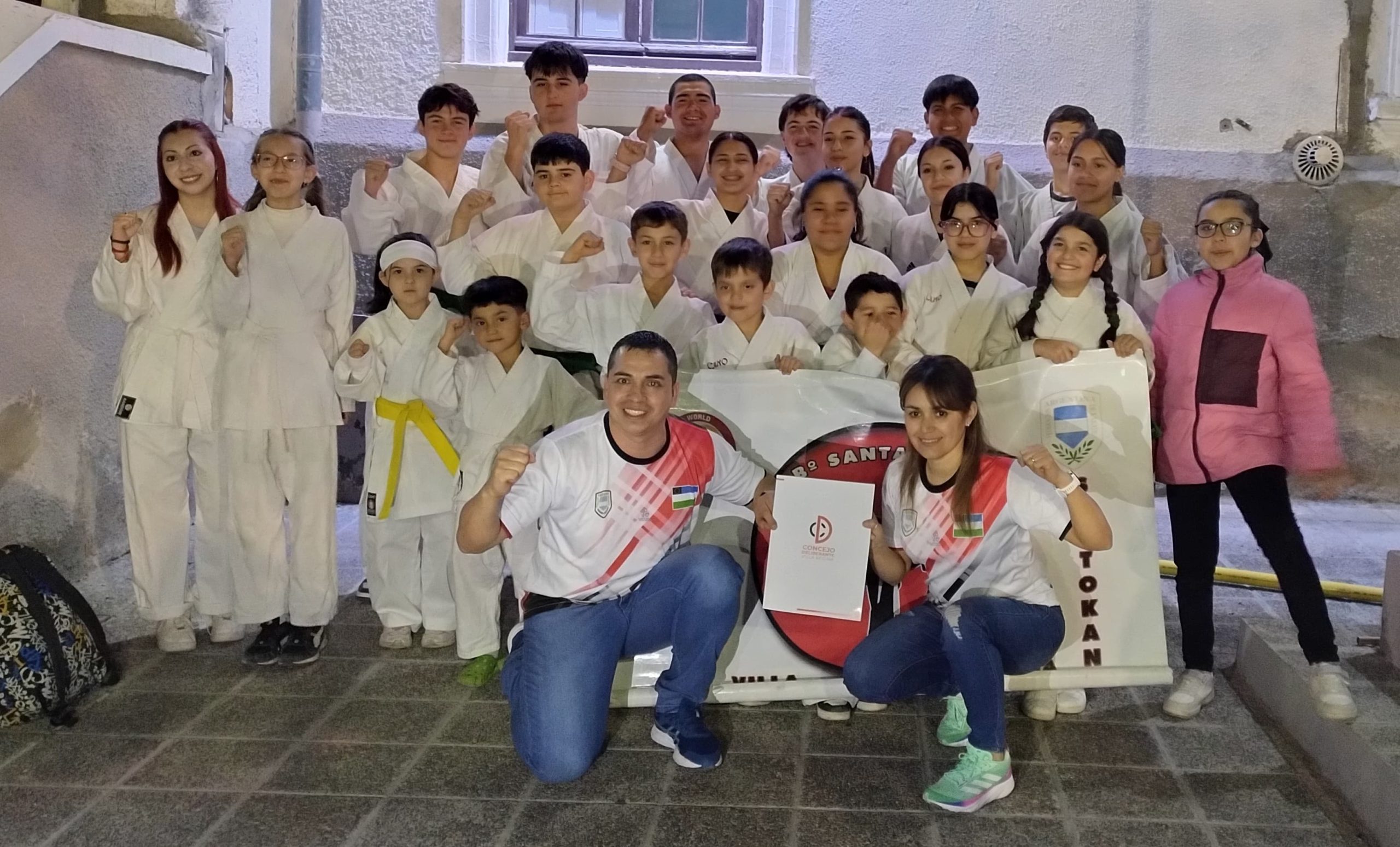 Gran reconocimiento a la escuela de Karate “Dojo Santa Rita”