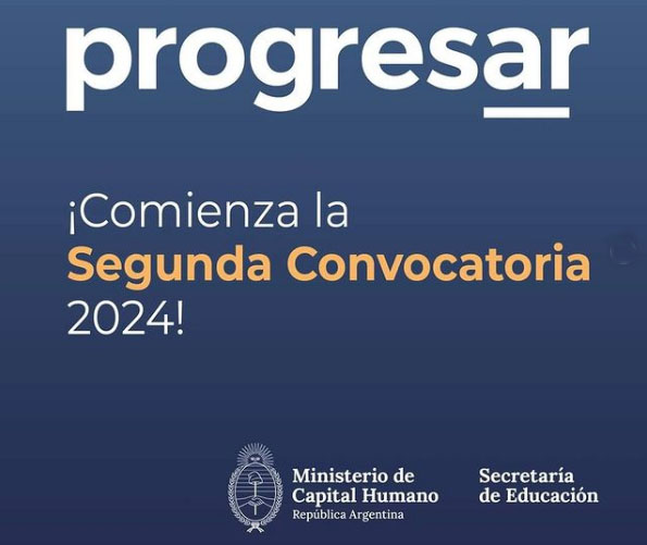 Con aumentos se abrió la segunda convocatoria de las Becas Progresar 2024