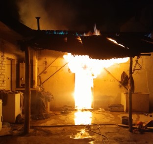 Vivienda incendiada: “Quedamos con lo puesto, tenemos que empezar de cero”