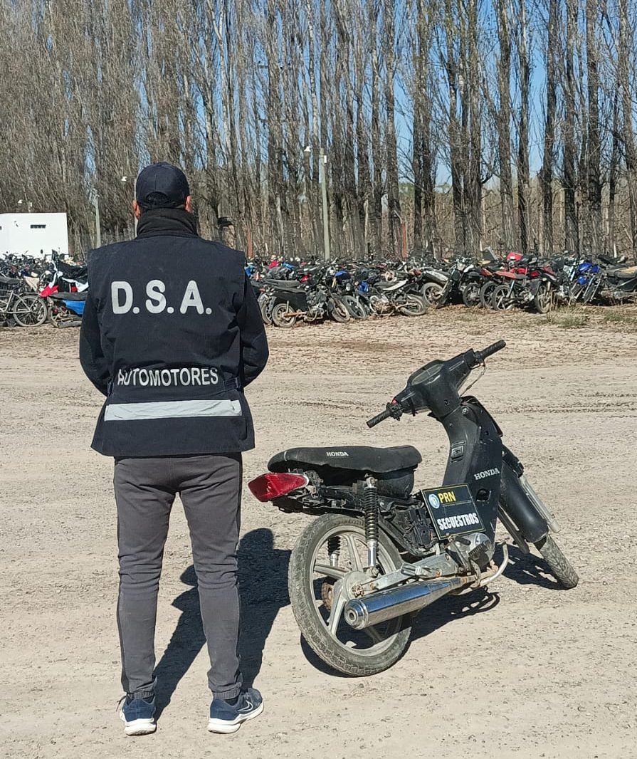 Regina: llevó a verificar su moto y se la secuestraron por una adulteración