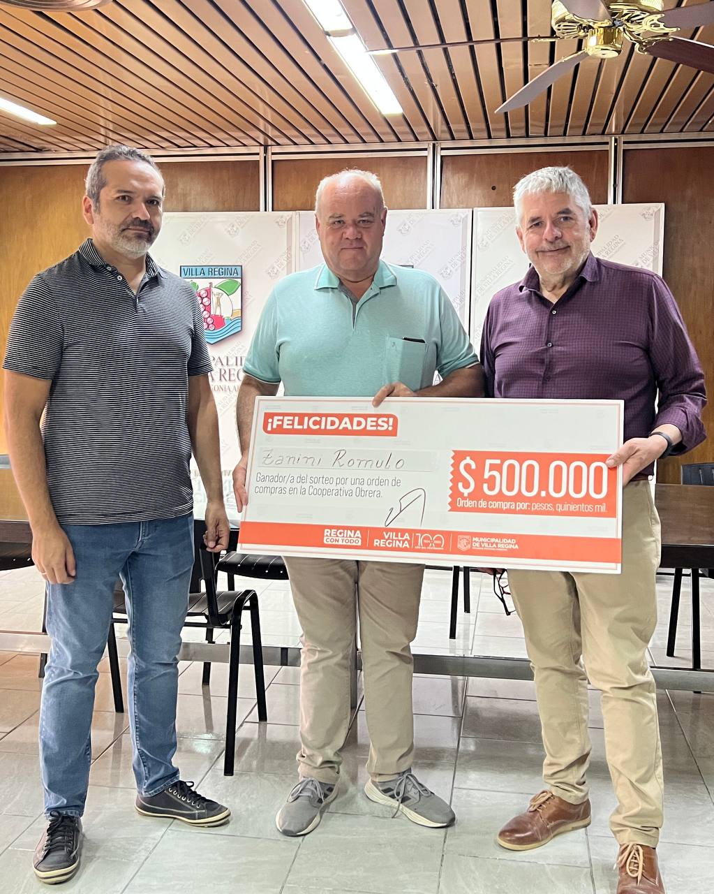 Noble gesto: el ganador de la orden de compra donó el premio a la Escuela Agraria