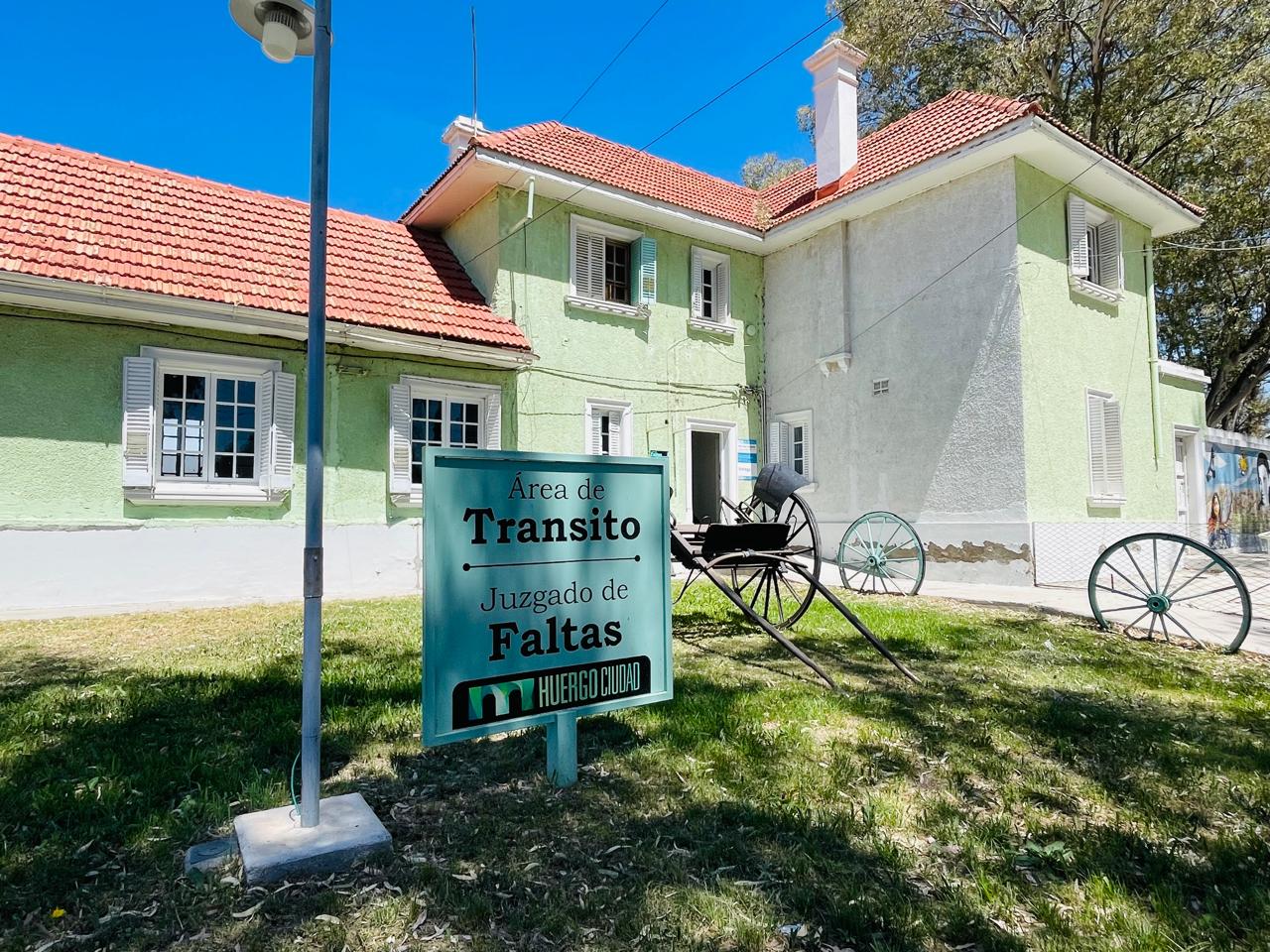 Tránsito y Juzgado de Faltas tienen nuevas oficinas en Huergo